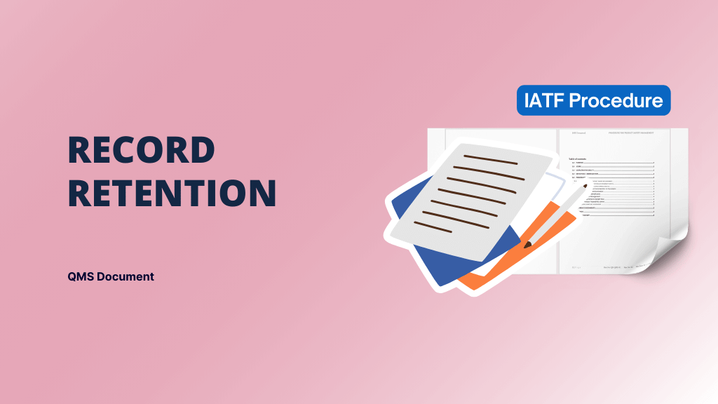 Procedure for Managing Calibration/Verification records - Quality Assist