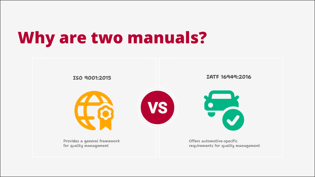 why are two manuals